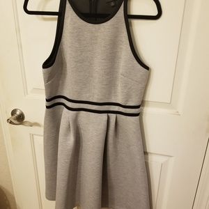 Mossimo dress large,  gray & black